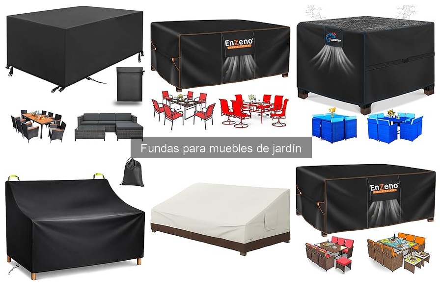 ¿Cuánto cuesta una funda para muebles de jardín?