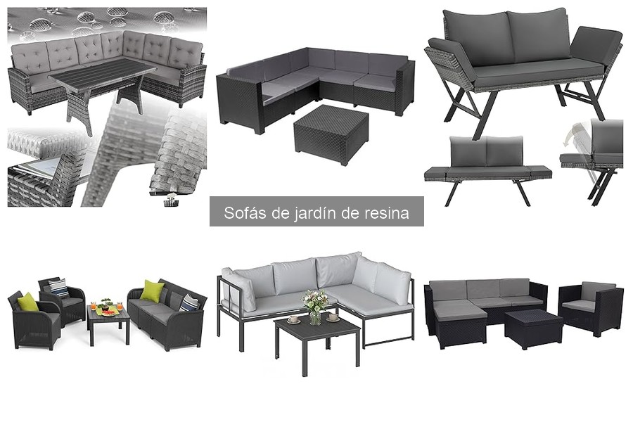 Cuidados y Mantenimiento de Sofás de Jardín de Resina
