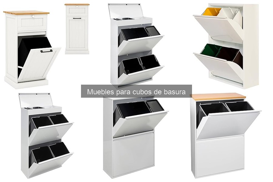 Descubre qué son los muebles para cubos de basura