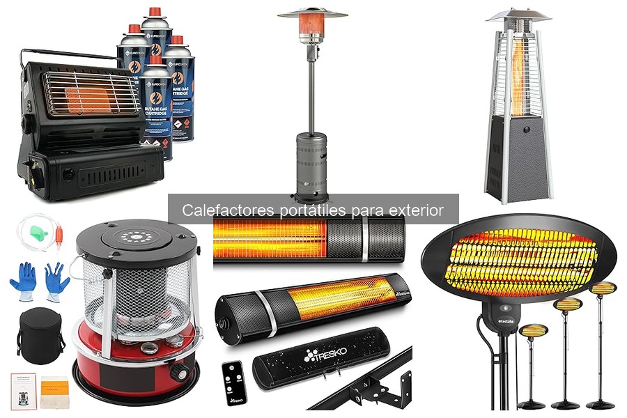 Dónde comprar calefactores portátiles para exterior