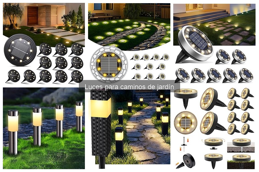 Dónde comprar luces para caminos de jardín online