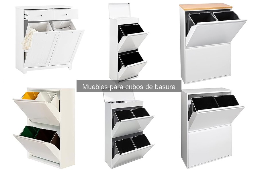 Dónde comprar muebles modernos para cubos de basura