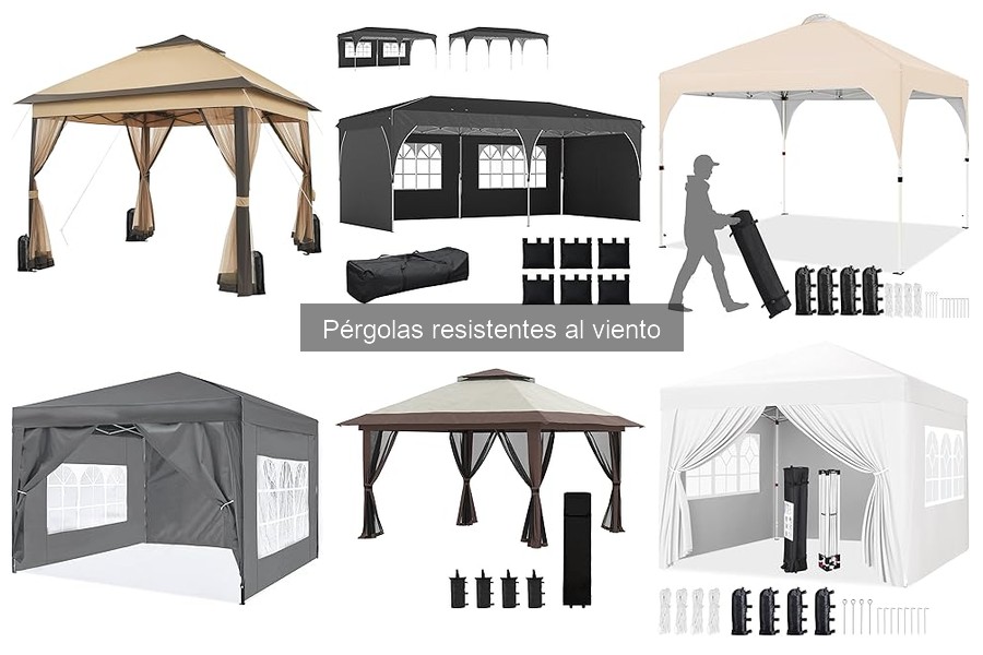 Dónde comprar pérgolas resistentes al viento: mejores proveedores