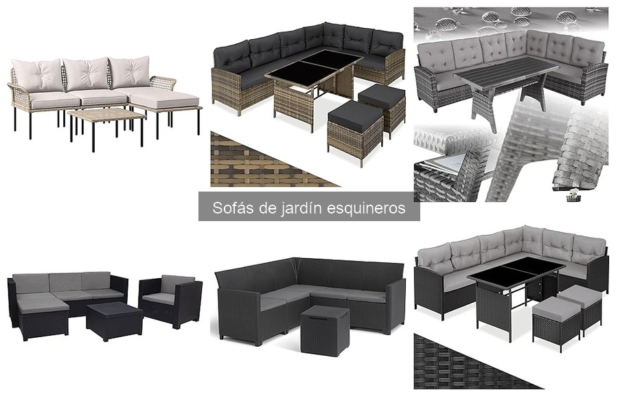 Dónde Comprar Sofás de Jardín Esquineros al Mejor Precio