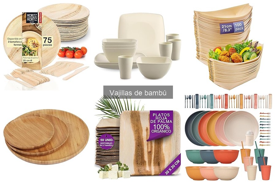 Dónde comprar vajillas de bambú: las mejores opciones online