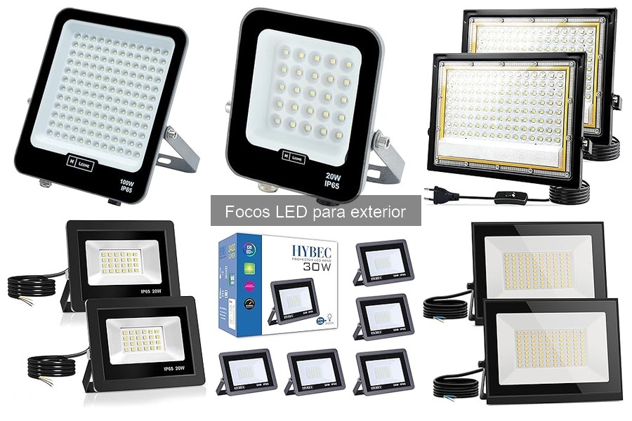 Eficiencia energética de los focos LED para exterior