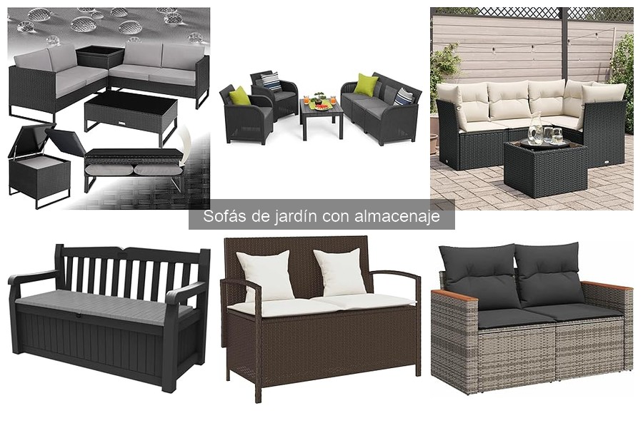 Errores a evitar al comprar un sofá de jardín con almacenaje