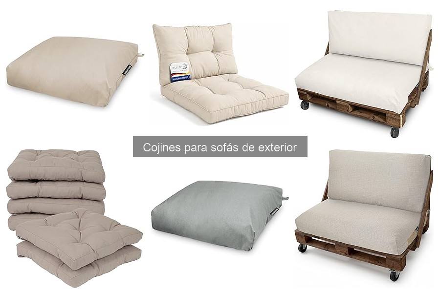Errores comunes al elegir cojines para sofás de exterior