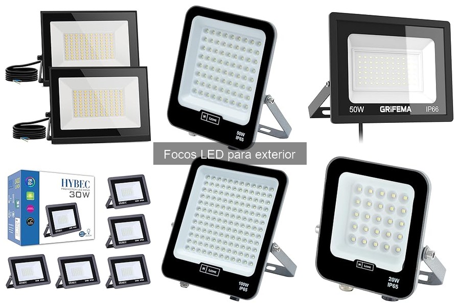 Focos LED con sensor de movimiento para exterior: ventajas y usos