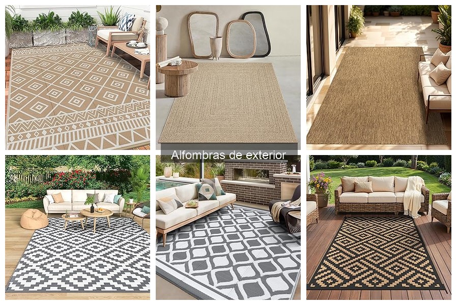 Guía de compra de alfombras de exterior para tu jardín