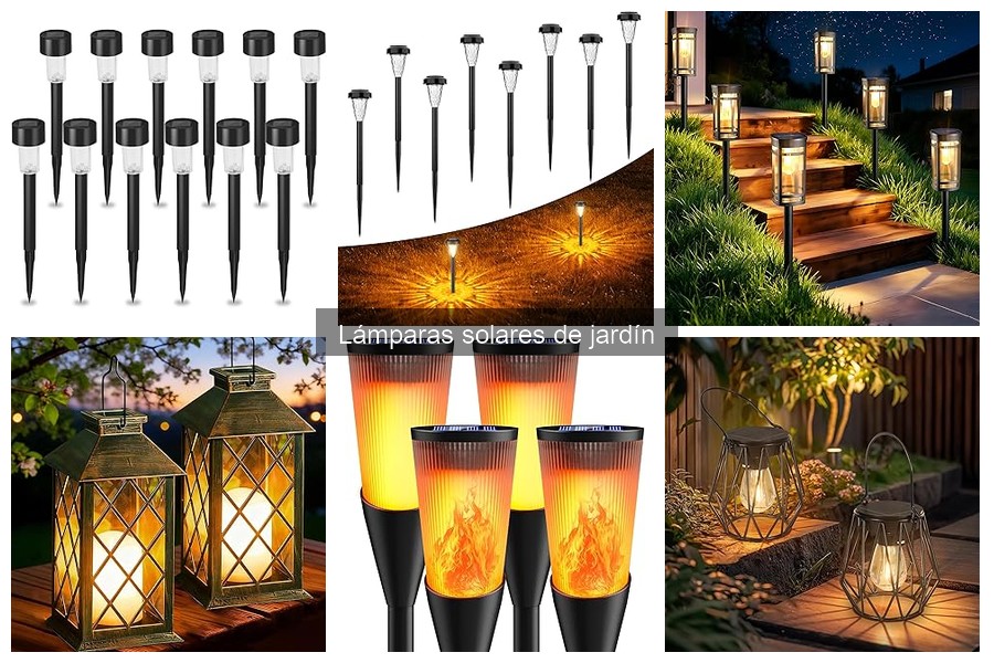 Guía de compra de lámparas solares para jardín