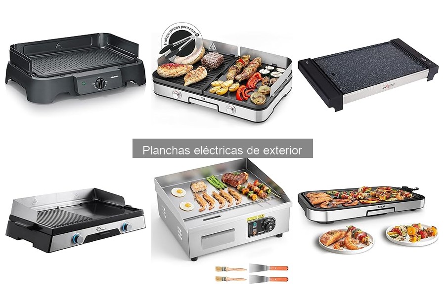 Guía de compra de planchas eléctricas de exterior