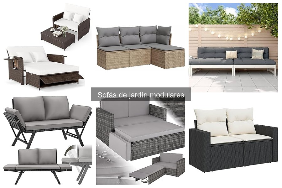 Guía para elegir el sofá de jardín modular ideal