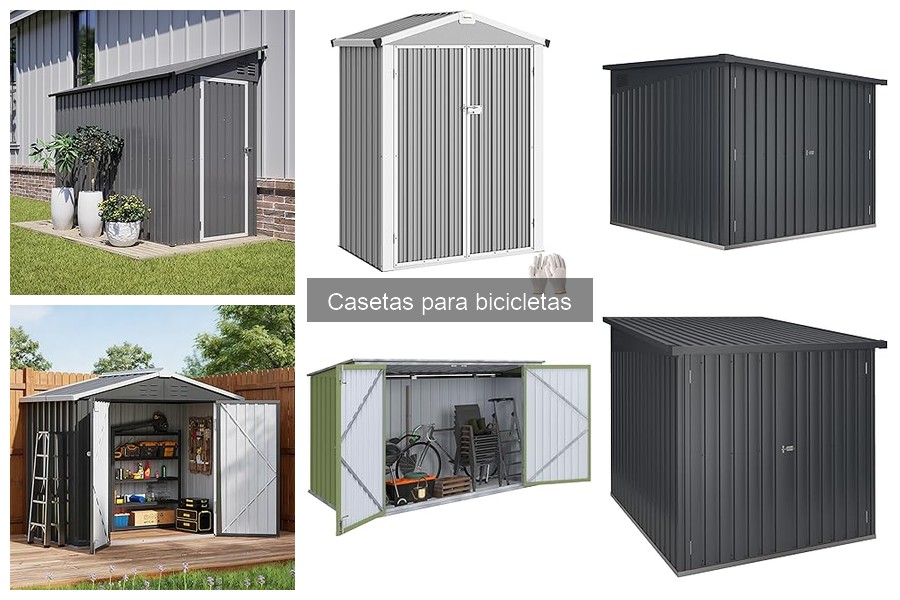 Guía para elegir la mejor caseta de bicicletas para tu jardín