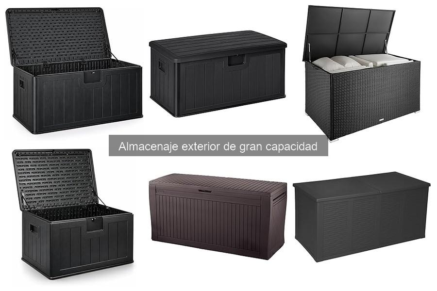 Guía para instalar un sistema de almacenaje exterior de gran capacidad