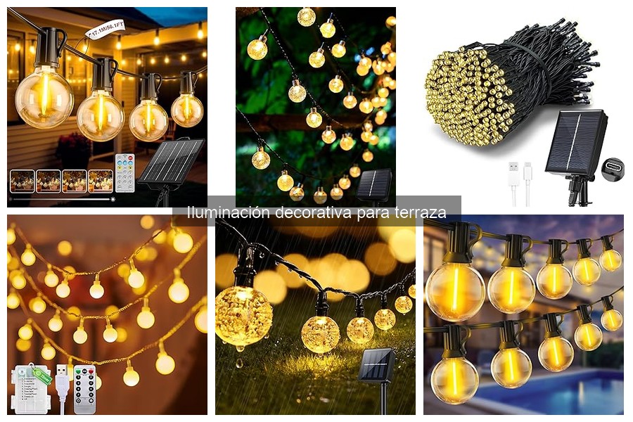 Ideas creativas para iluminar tu terraza con estilo