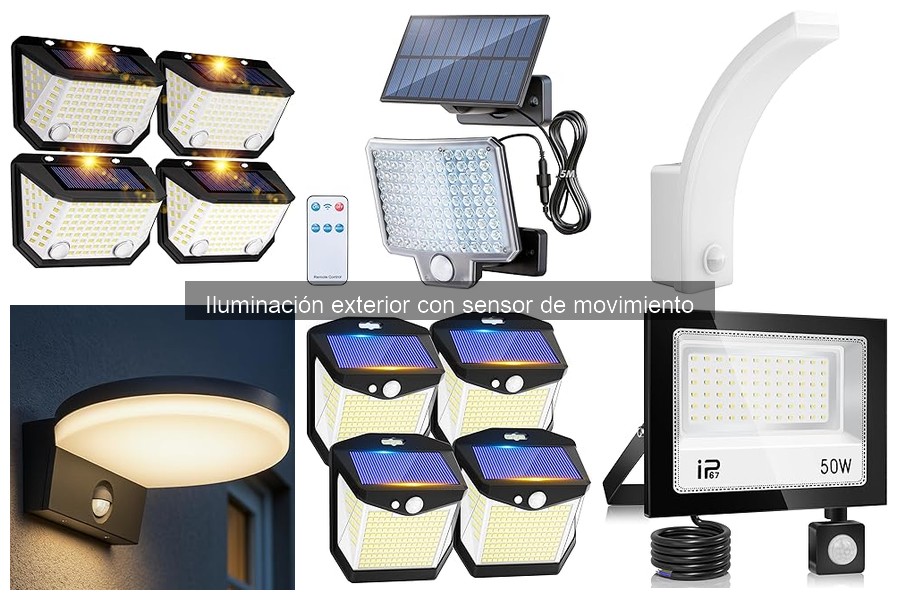 Iluminación Exterior con Sensor de Movimiento: ¿Qué es y cómo funciona?