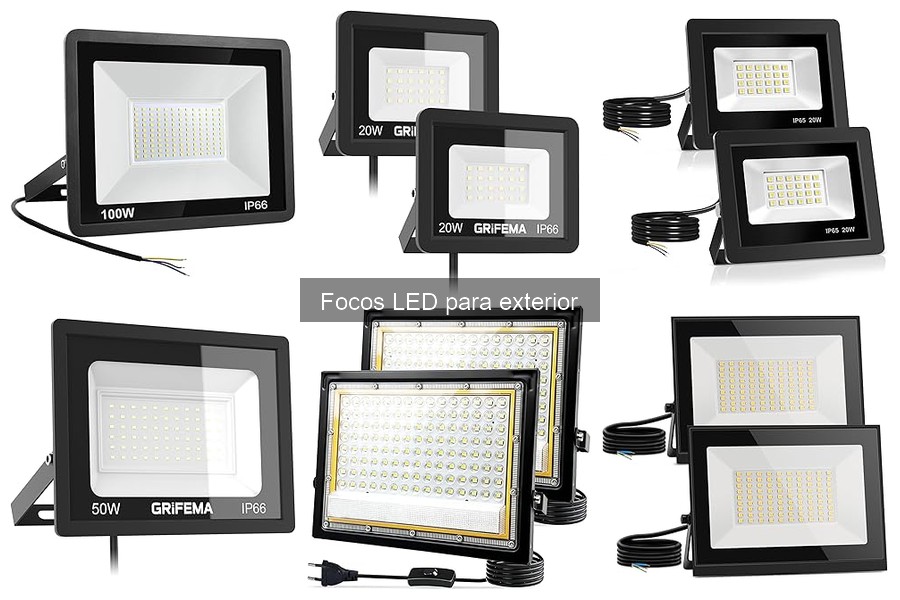 Impacto ambiental de los focos LED para exterior