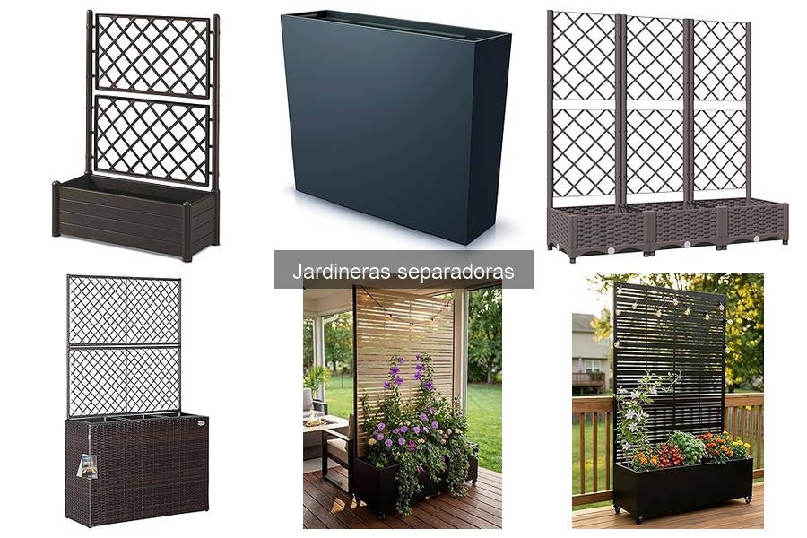 Jardineras separadoras: Dónde comprarlas a buen precio