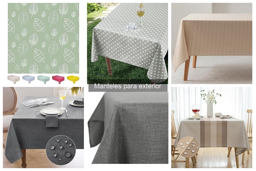 Manteles para exteriores resistentes al sol: características esenciales
