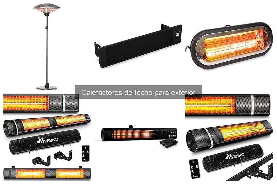 Mantenimiento de calefactores de techo para exterior