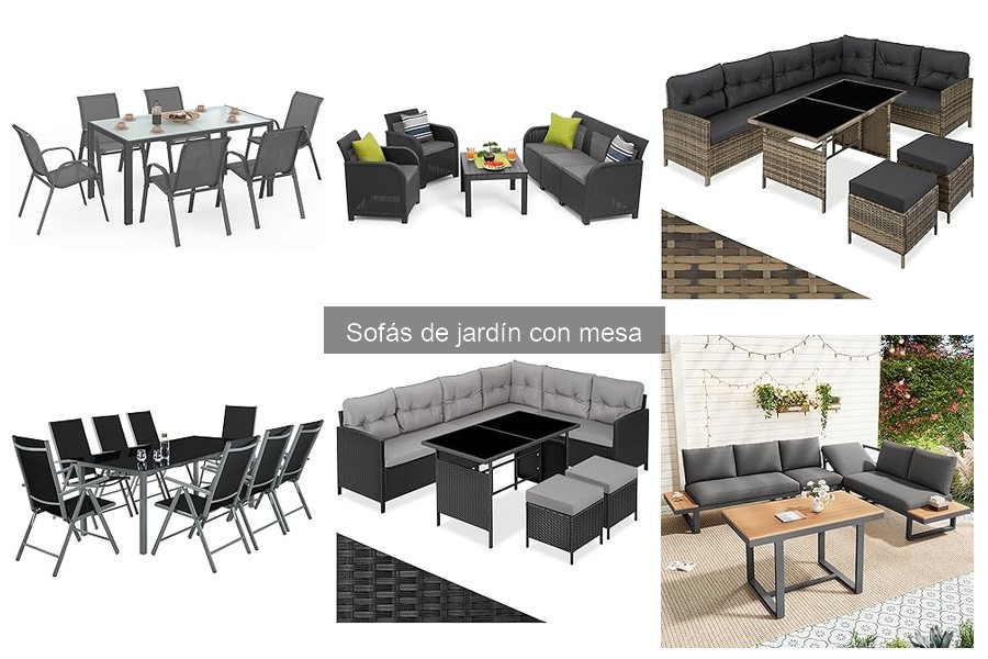 Mantenimiento de Sofás de Jardín con Mesa: Guía Práctica