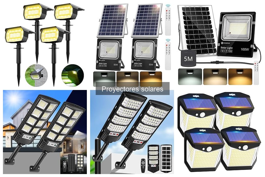 Mejor época para usar proyectores solares en exteriores