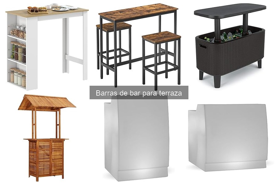 Mejores barras de bar para terrazas pequeñas: ¡Encuentra la tuya!