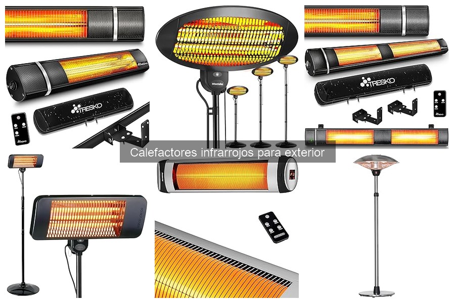 Mejores calefactores infrarrojos para exterior en 2023