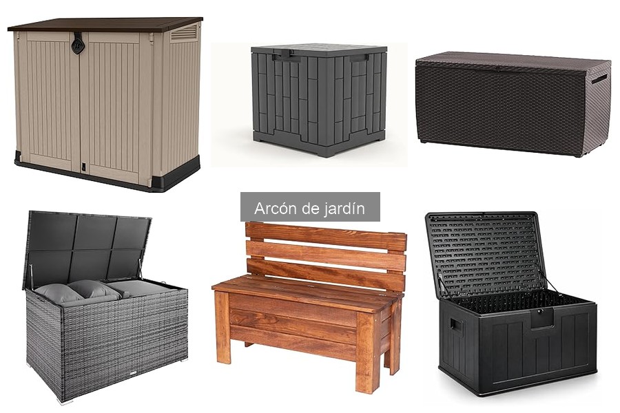Mejores materiales para un arcón de jardín: guía completa