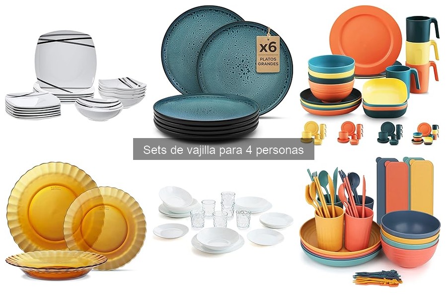 Mejores sets de vajilla para cenas al aire libre