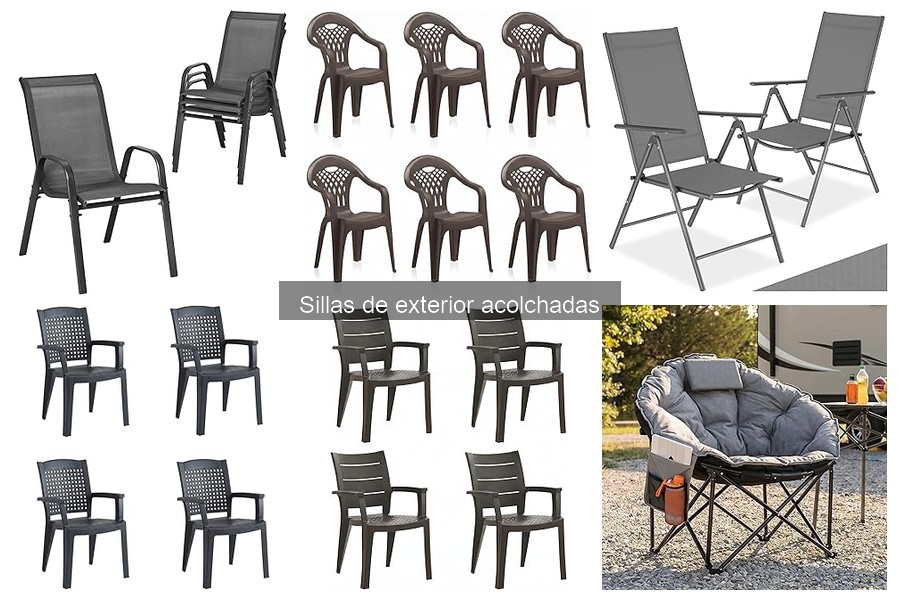 Mejores sillas de exterior acolchadas para patio en 2023