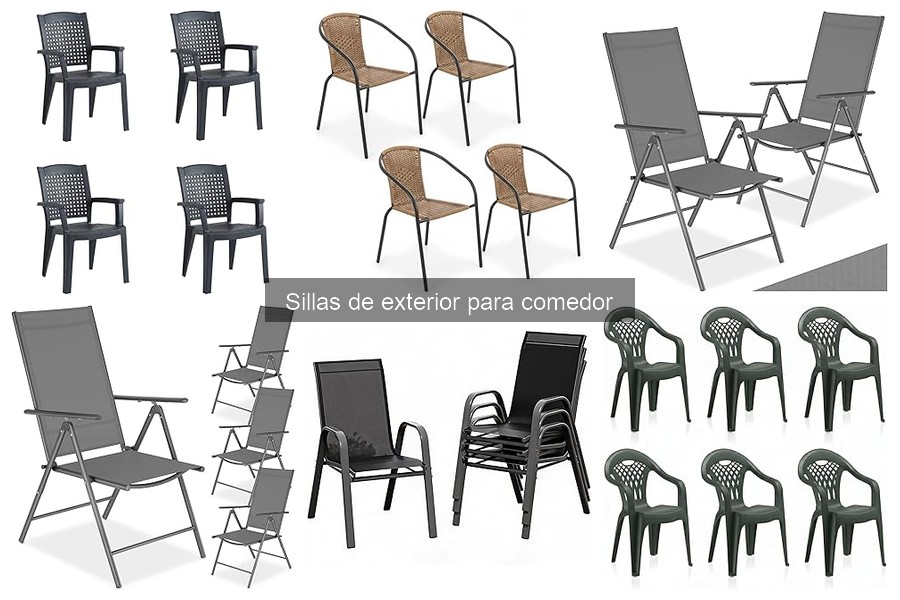 Mejores sillas de exterior para jardines pequeños en 2023