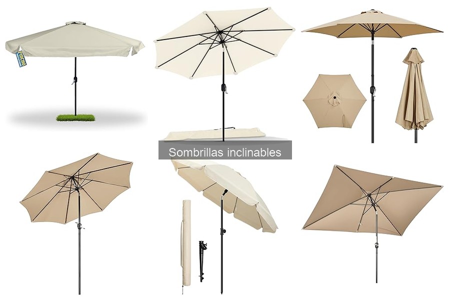 Mejores sombrillas inclinables de playa: comparativa y recomendaciones