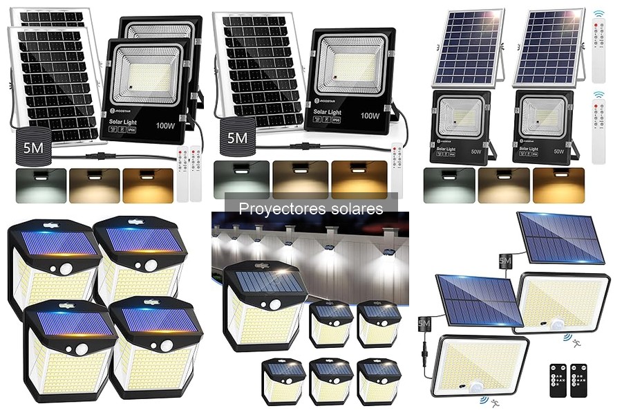 Mejores tiendas para comprar proyectores solares con ofertas