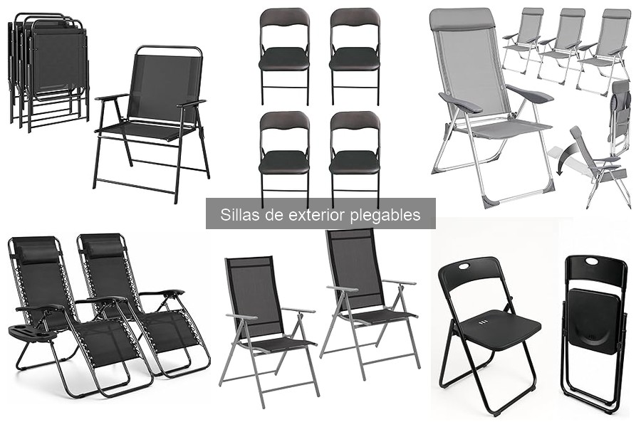 Ofertas Imperdibles en Sillas de Exterior Plegables