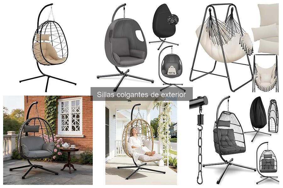 Ofertas y precios de sillas colgantes de exterior