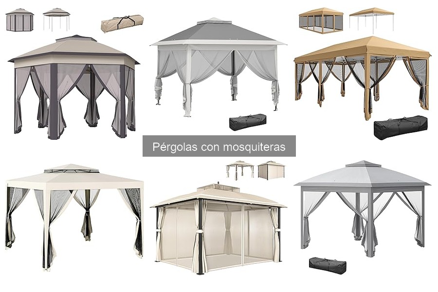 Personaliza tu pérgola con mosquiteras: Ideas y consejos