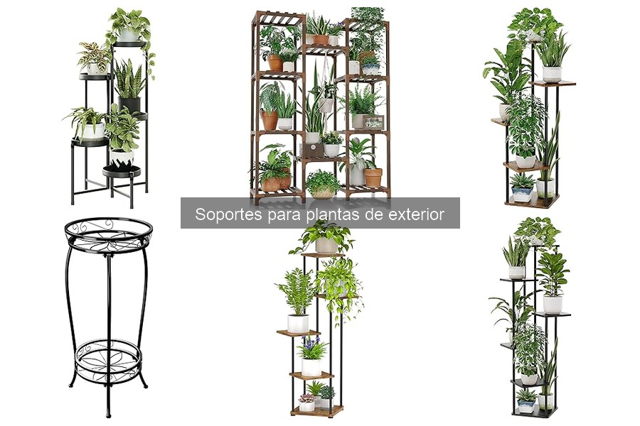 Personaliza tus soportes para plantas de exterior fácilmente