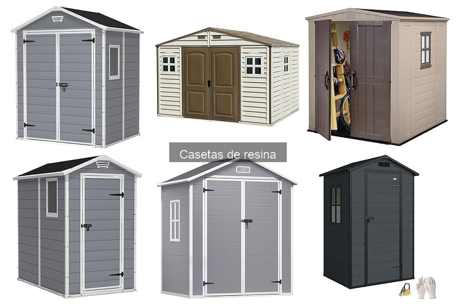 Problemas comunes con casetas de resina y sus soluciones