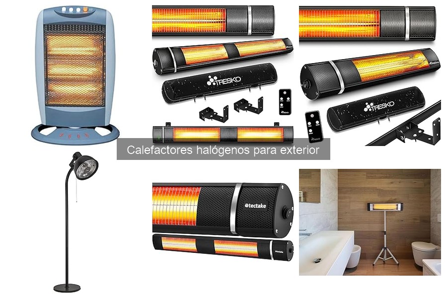 Problemas comunes de calefactores halógenos en exterior y soluciones