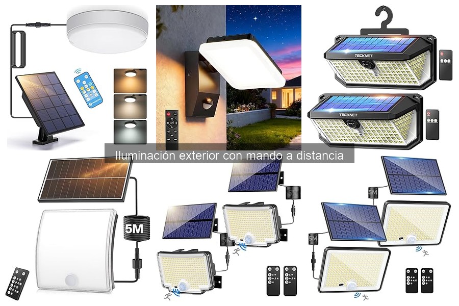 Problemas Comunes en Iluminación Exterior con Mando a Distancia