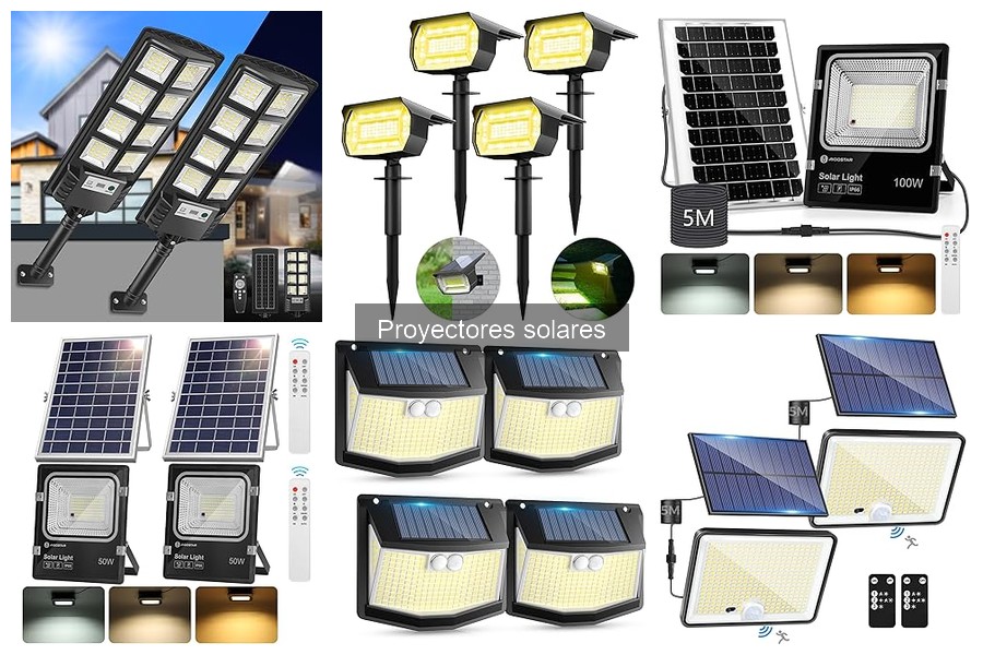 Proyectores Solares vs Convencionales: ¿Cuál Elegir?