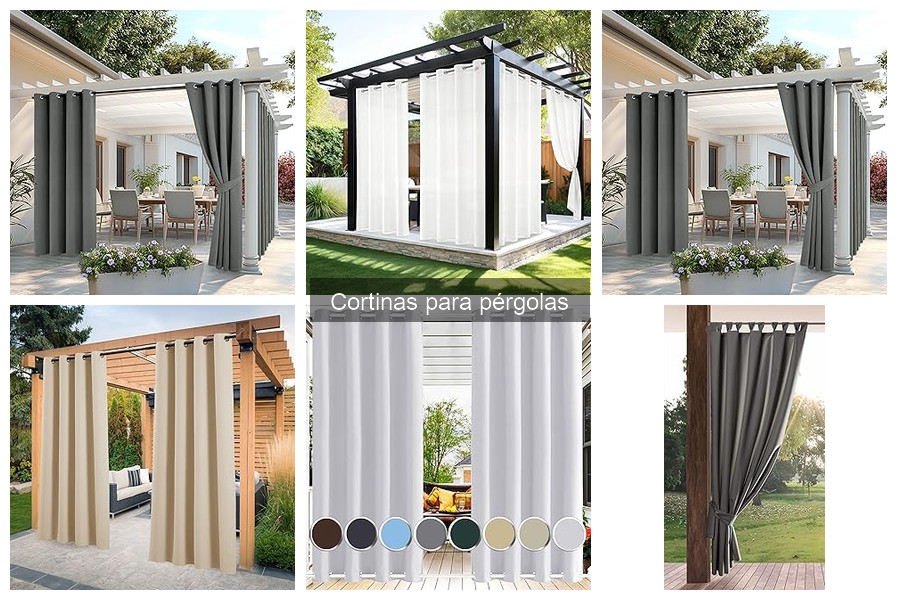 ¿Qué son las cortinas para pérgolas? Características clave