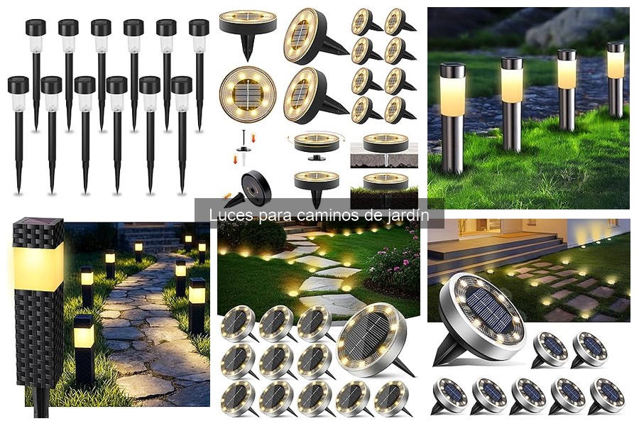 ¿Qué son las luces para caminos de jardín? Características y beneficios
