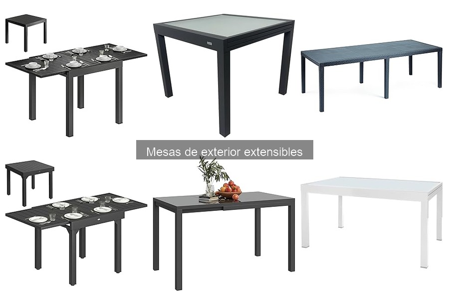 ¿Qué son las mesas extensibles de exterior? Descúbrelas aquí
