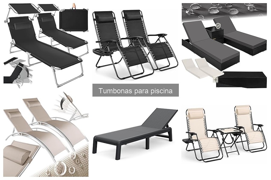 ¿Qué son las tumbonas para piscina? Características y tipos