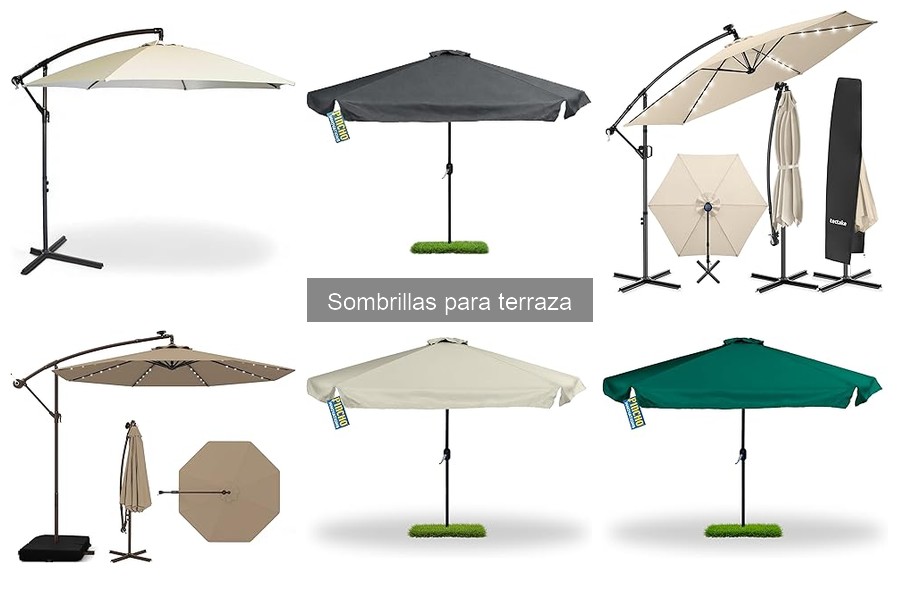 Repuestos y accesorios imprescindibles para sombrillas de terraza