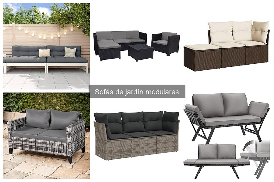 Reseñas de sofás de jardín modulares más populares
