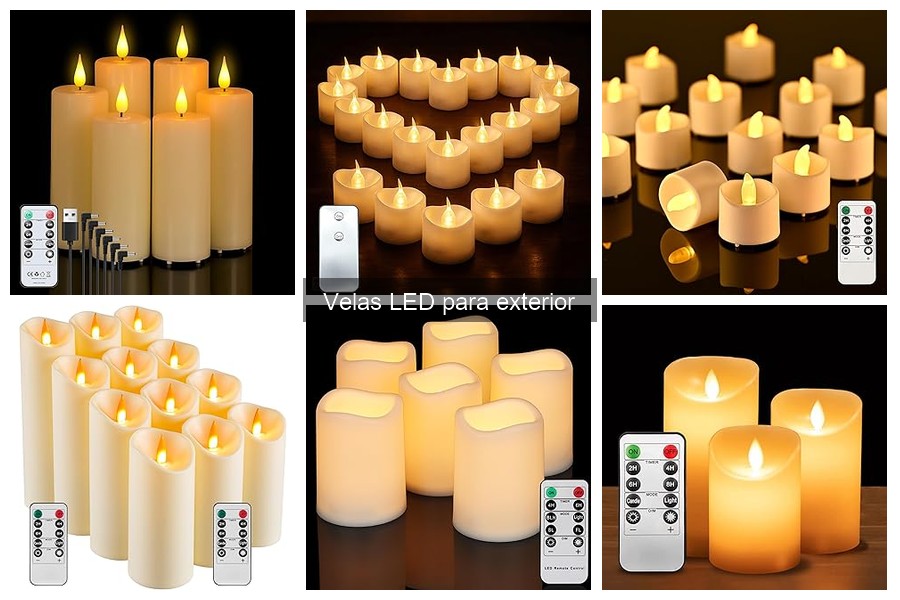 Reseñas de Velas LED para Exterior: Opiniones de Usuarios